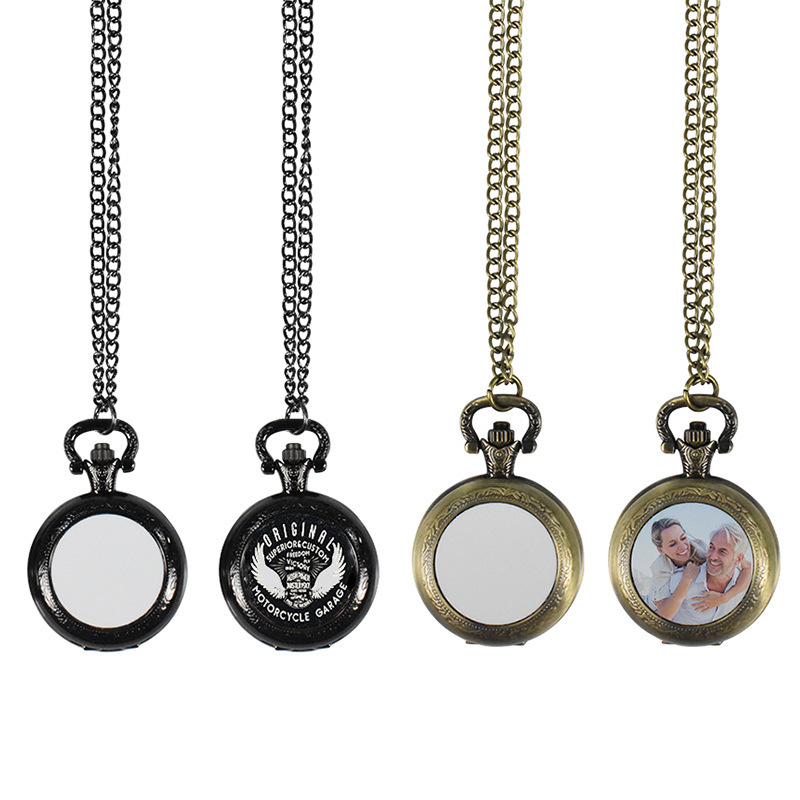 Jewelry Watch - Collier pendentif montre de poche vintage