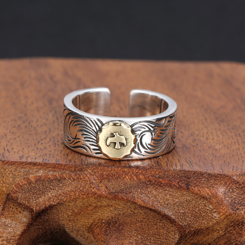 Sterling Silver Ring - Bague ouverte en argent sterling S925
