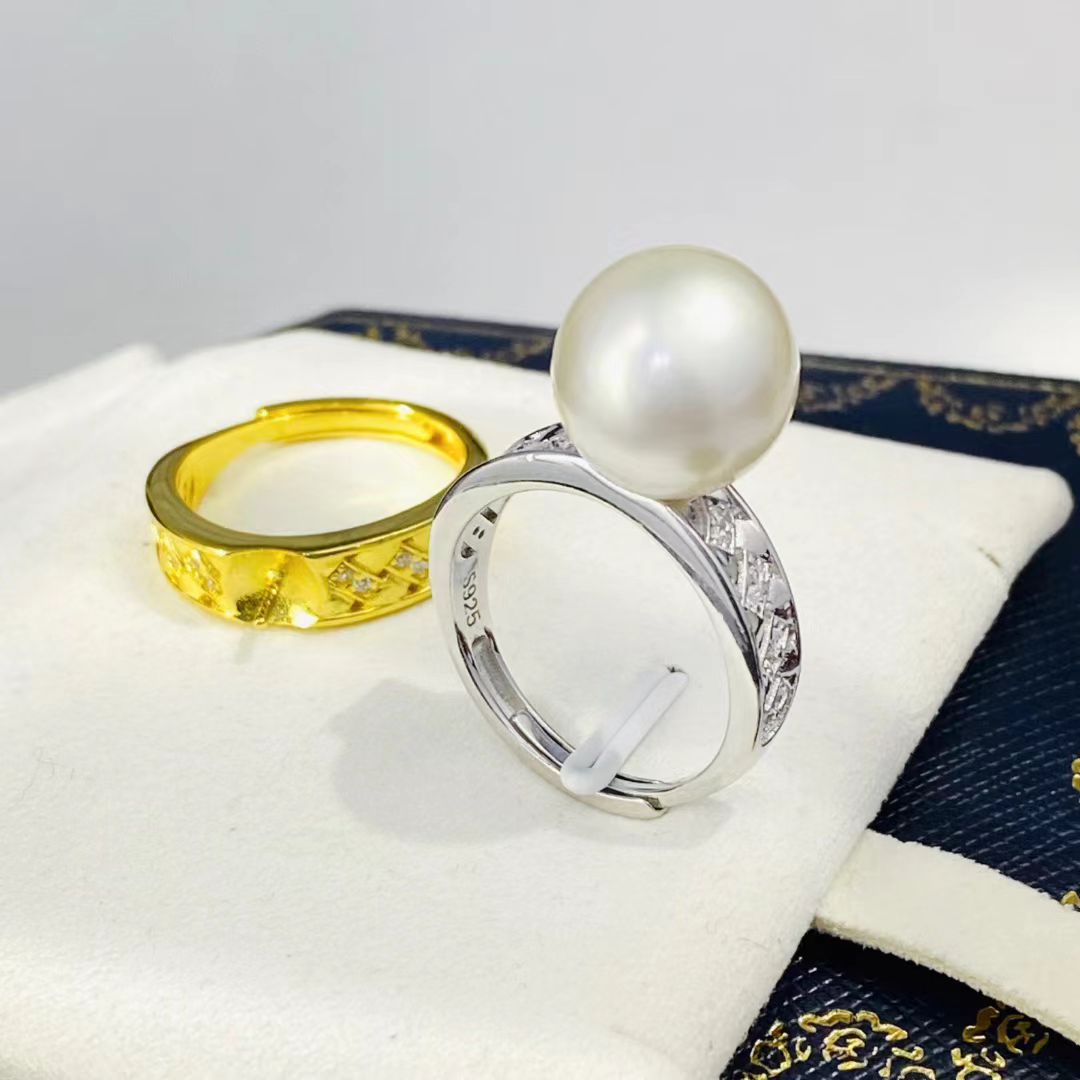 Sterling Silver Ring - Bague réglable en argent Sterling S925,
