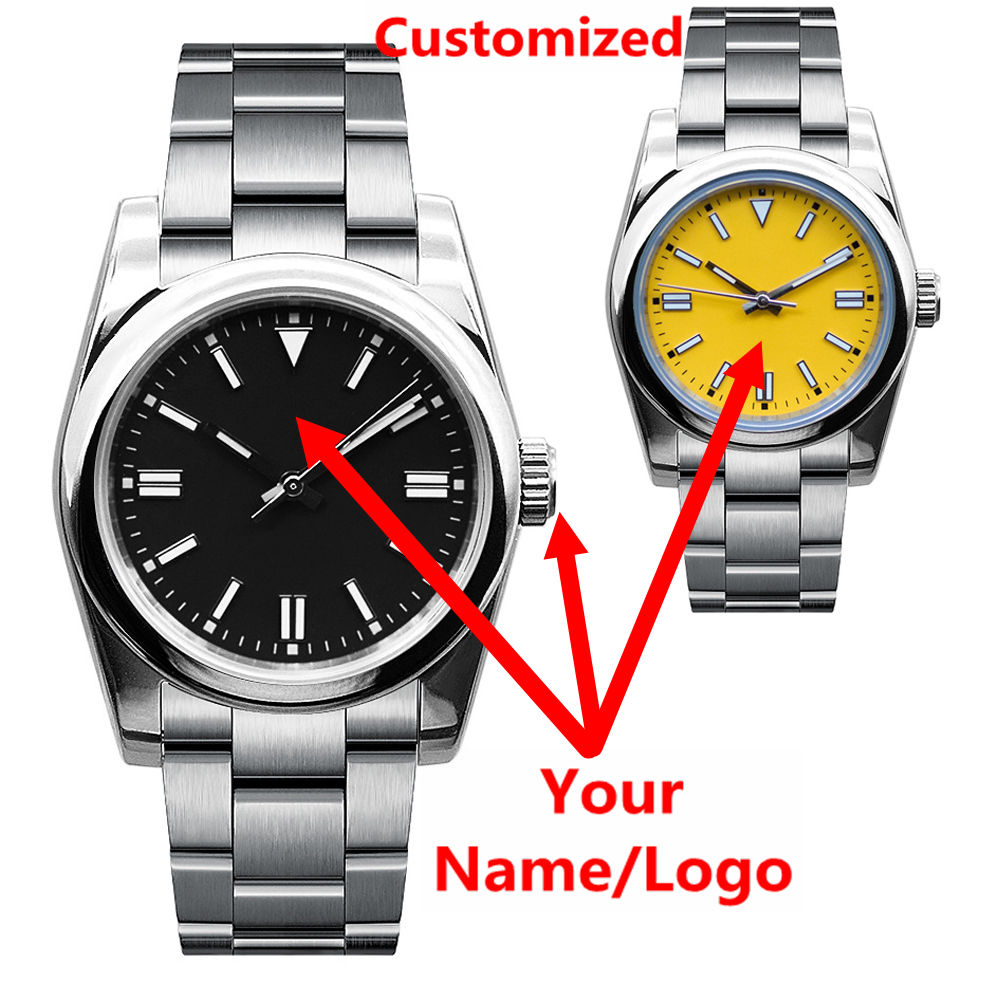 Jewelry Watch - Montre homme personnalisée avec logo, saphir,