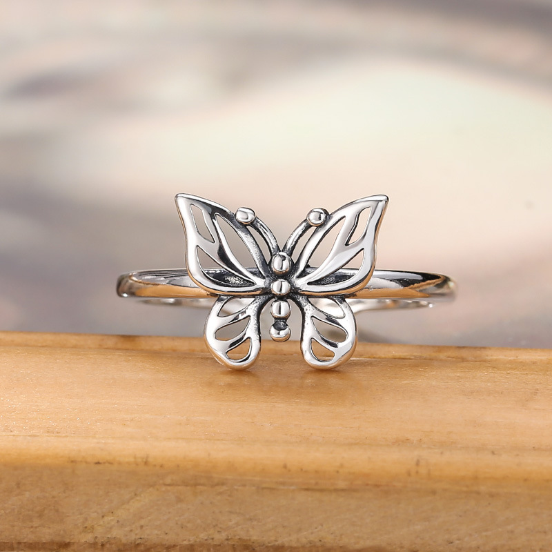 Sterling Silver Ring - Bague ouverte en argent sterling 925