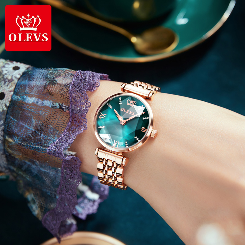 OLEVS-Montre à Quartz avec Bra - Jewels In Quartz Watches avis et prix