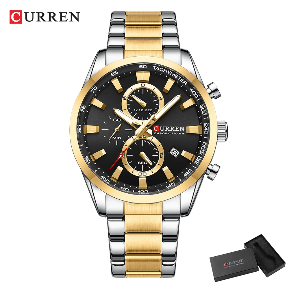 CURREN Casual Quartz Chrono Sp - Jewelry And Watches avis et prix