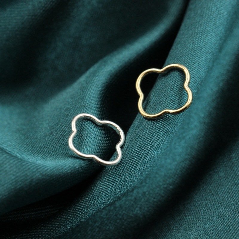 Anneau de jonction trèfle à qu - Sterling Silver Ring avis et prix